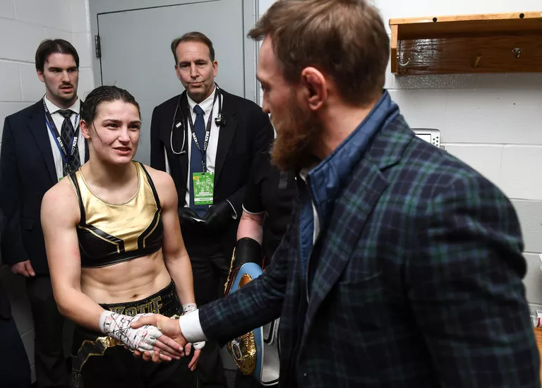 conor mcgregor katie taylor fight