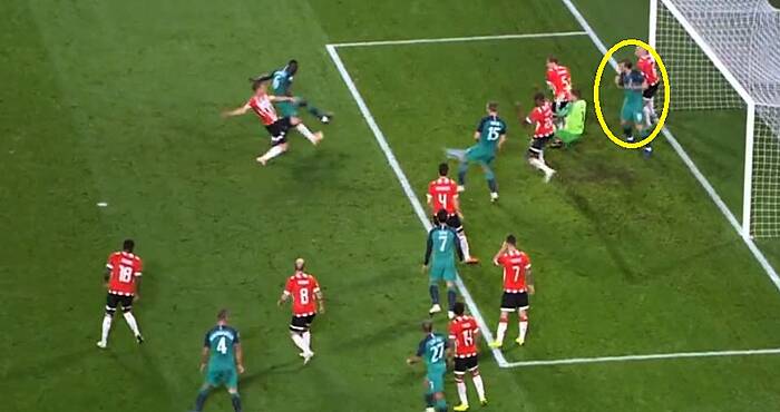 Watch Controversial Offside As Spurs Disallowed Goal Baffles Viewers Balls Ie