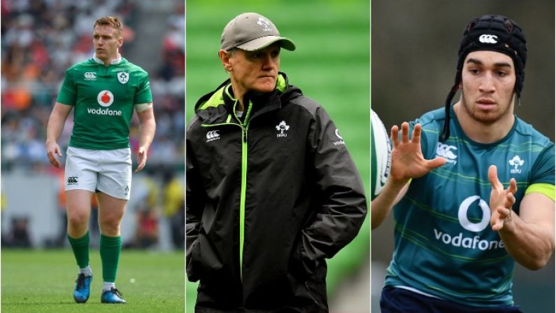 The Ireland Team Of Players NOT In The November Internationals Squad