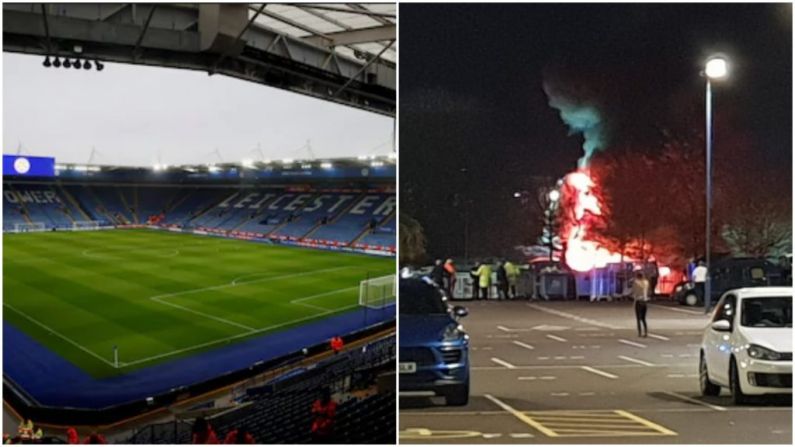 Helicopter Belonging To Leicester City Owner Crashes In Club Car Park