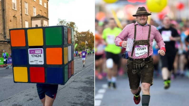 Rubik's Cubes And Lederhosen: The Best Dublin Marathon Pictures