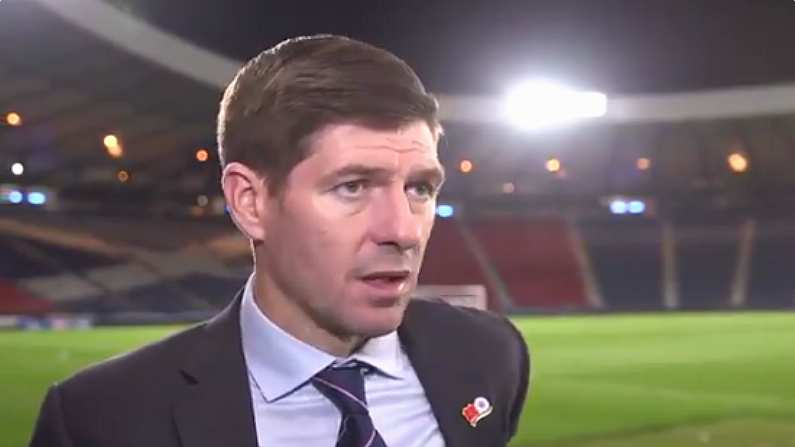 Steven Gerrard Says Scottish Football Has A Major Problem After Incident Today