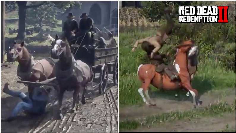 Watch: The Best Red Dead Redemption 2 Cinematic Mode Fails