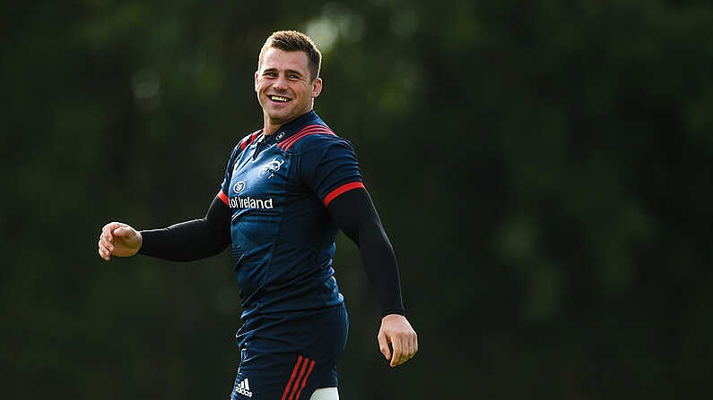 1 October 2018; CJ Stander during Munster Rugby squad training at the University of Limerick in Limerick. Photo by Diarmuid Greene/Sportsfile