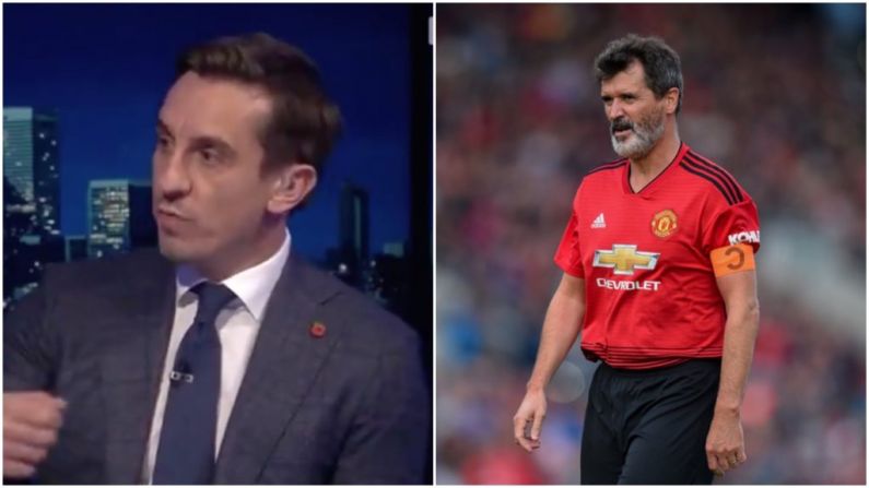 Watch: Gary Neville Expertly Explains Why Roy Keane Was The Perfect Captain