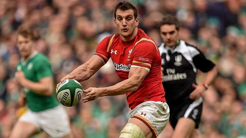 7 February 2016; Sam Warburton, Wales. RBS Six Nations Rugby Championship 2016, Ireland v Wales. Aviva Stadium, Lansdowne Road, Dublin. Picture credit: Brendan Moran / SPORTSFILE