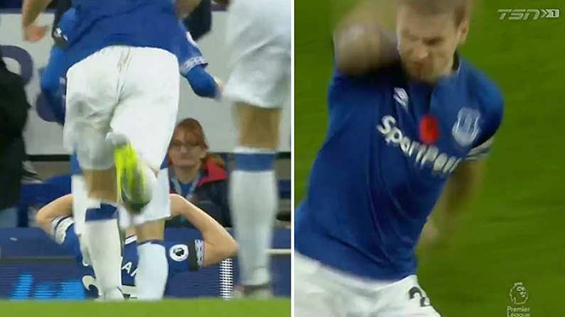 Seamus Coleman Gives It To His Own Fans After Scoring Smashing Goal