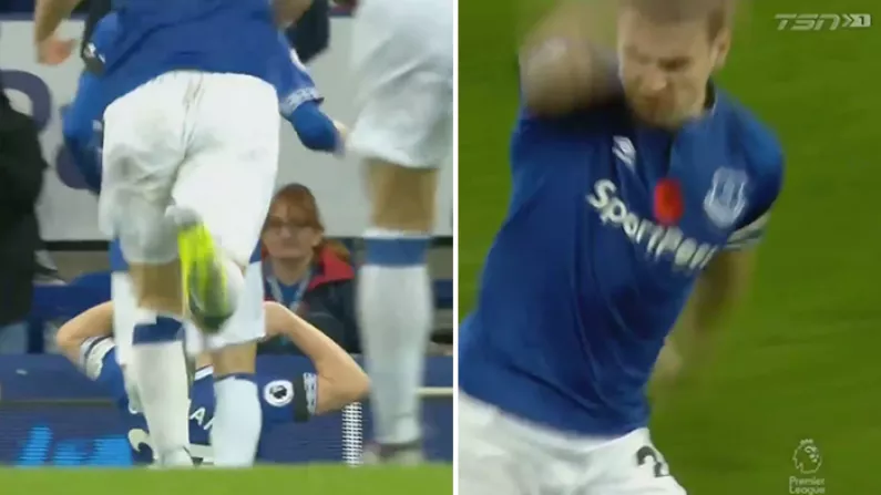 Seamus Coleman Gives It To His Own Fans After Scoring Smashing Goal