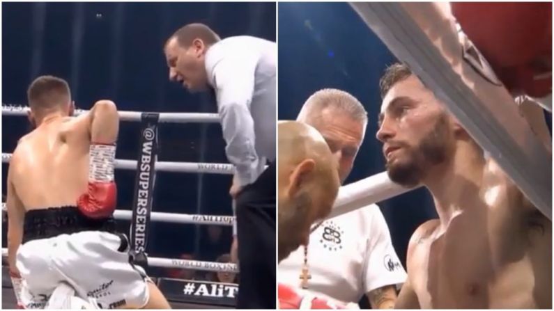 Watch: 'Freak Injury' Ends Ryan Burnett's Hold On The WBA Belt