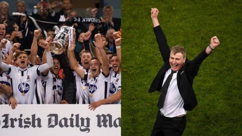 Watch: Dundalk Fans Go Mental As Outstanding Goal Secures Double Dream