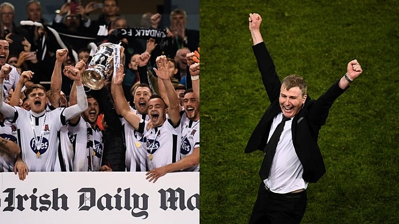 Watch: Dundalk Fans Go Mental As Outstanding Goal Secures Double Dream