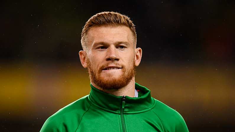 13 October 2018; James McClean of Republic of Ireland during the UEFA Nations League B group four match between Republic of Ireland and Denmark at the Aviva Stadium in Dublin. Photo by Stephen McCarthy/Sportsfile