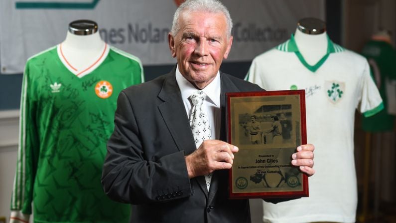 On John Giles' Birthday, A Great Look Back At His First Ever Goal For Ireland