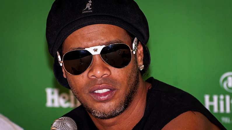 Report: Ronaldinho Only Has €6 In His Bank Account