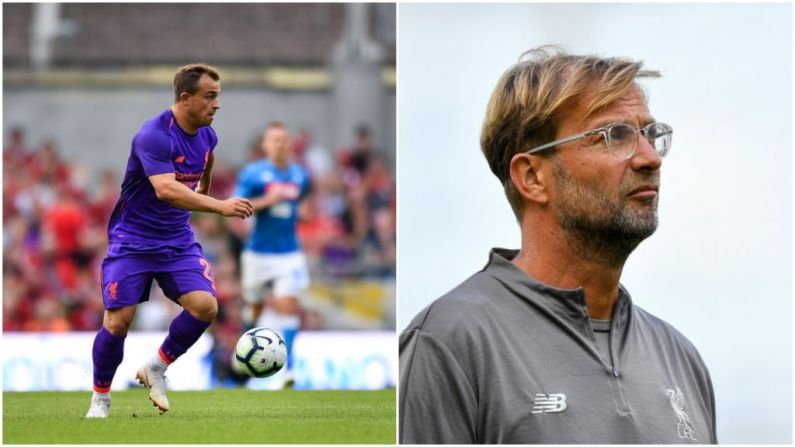 Shock Defeat Has Liverpool Fans Ridiculing Klopp's Omission Of Xherdan Shaqiri