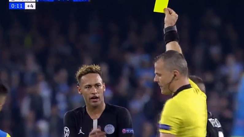 Neymar Is Not Happy After Clashing With 'Disrespectful' Referee