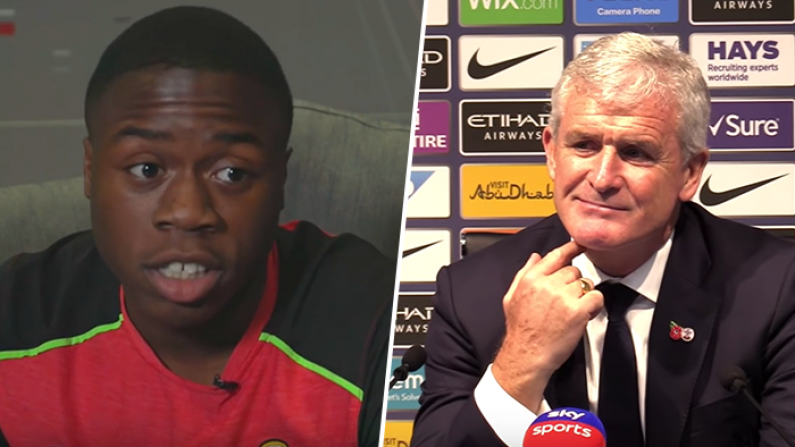 Mark Hughes Praises Michael Obafemi After Man City Cameo