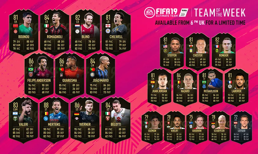 fifa 19 totw