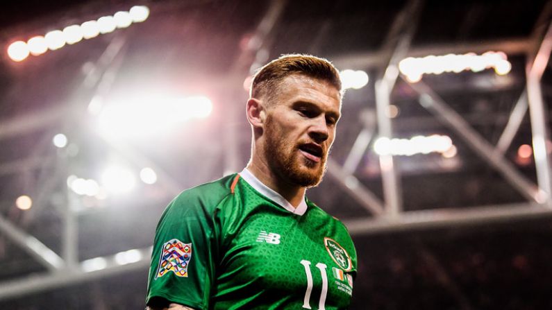 James McClean Has Had Abusive Packages Sent To Him At Stoke's Training Ground