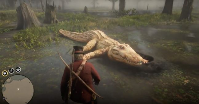 red dead redemption legendary alligator