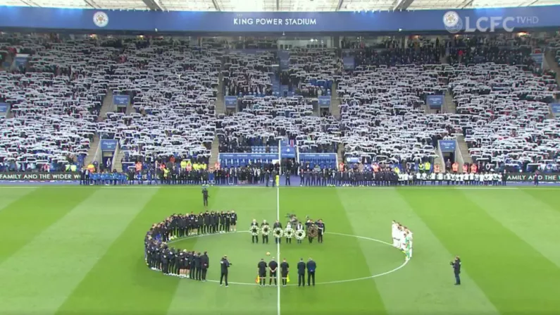 Poignant Scenes As Leicester Pay Tribute To 'The Boss' At King Power Stadium