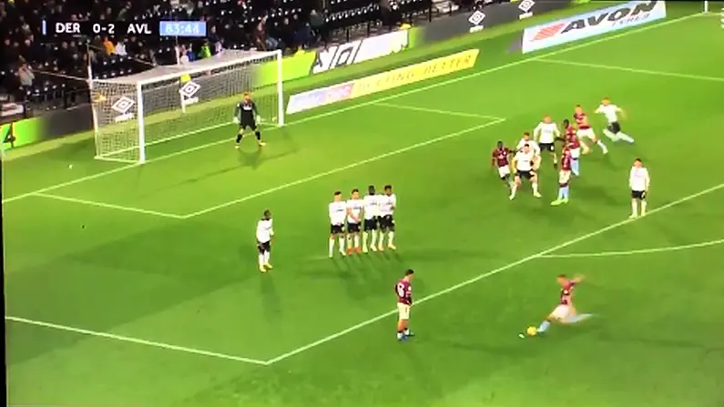 Watch: Ireland's Conor Hourihane Scores Yet Another Exquisite Free-Kick