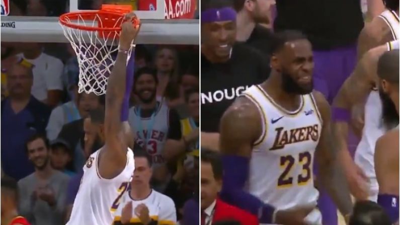 Watch: Lebron James Chokes Free-Throw Again But Recovers To Land Lakers Win