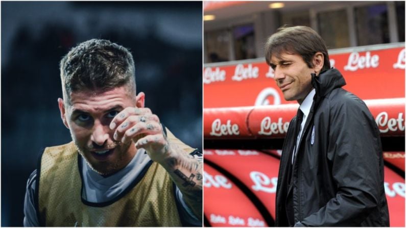 Conte Gives Appropriate Response To Sergio Ramos' Arrogance