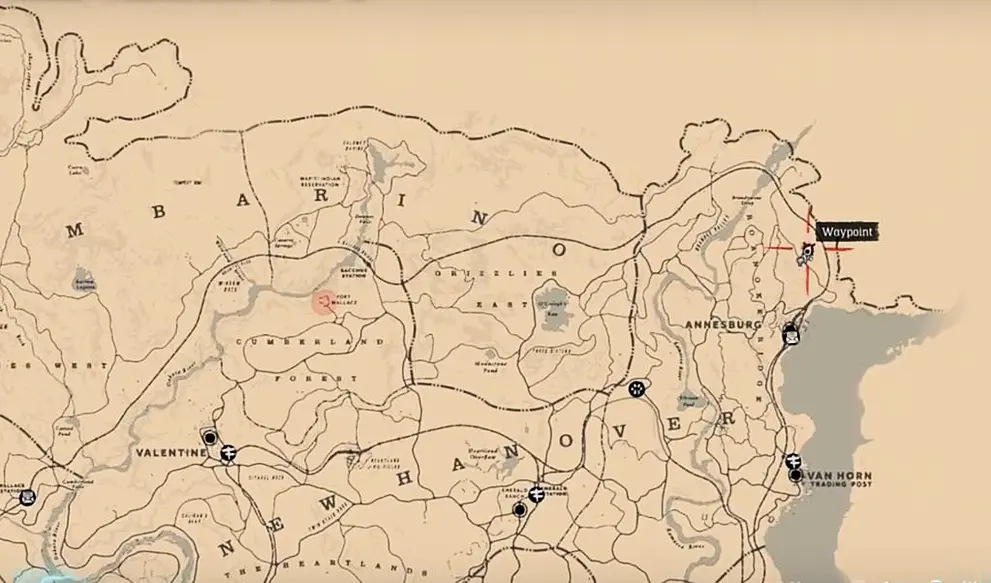 MAPA ATUALIZADO  RED DEAD ONLINE 