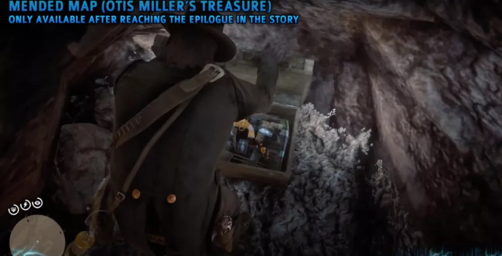 torn treasure map in Red dead redemption 2