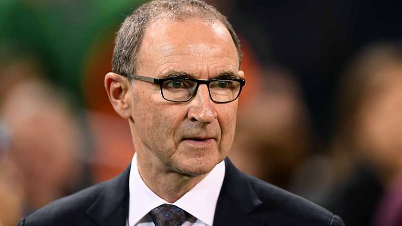 15 November 2018; Republic of Ireland manager Martin O'Neill prior to the International Friendly match between Republic of Ireland and Northern Ireland at the Aviva Stadium in Dublin. Photo by Harry Murphy/Sportsfile