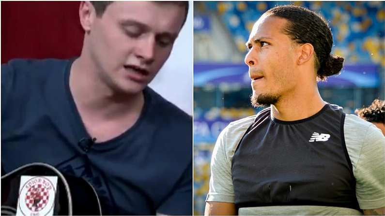 Watch: Liverpool Fans Rework Dubliners' Classic For Virgil Van Dijk