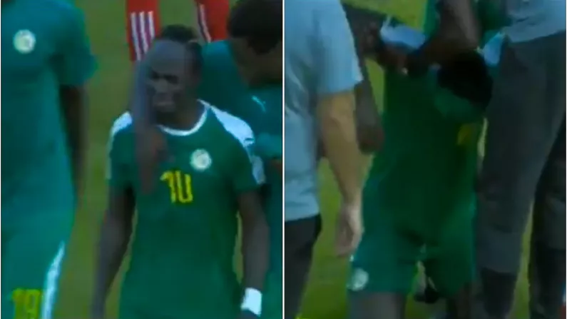 Watch: Crestfallen Sadio Mané Leaves Pitch In Tears After Senegal Game
