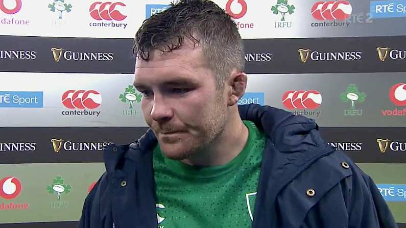 Watch: Peter O'Mahony Understated As Ever After Historic Irish Win