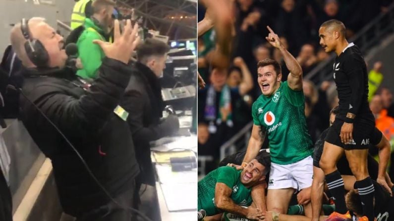 Listen: Michael Corcoran's Manic Radio Commentary For Ireland Vs New Zealand