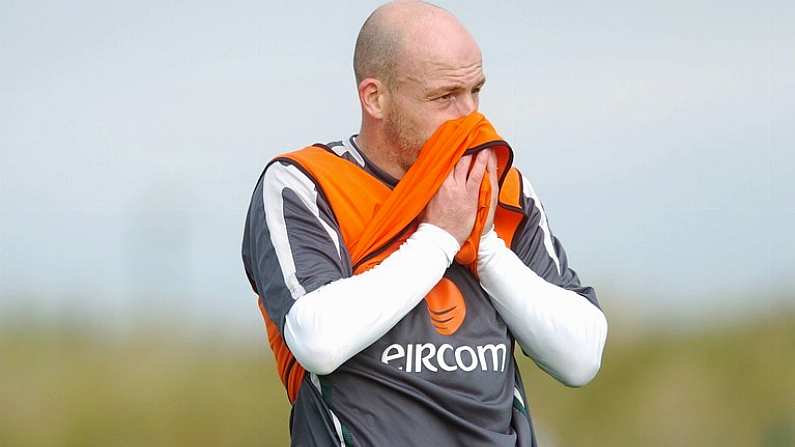 11 October 2007; Republic of Ireland's Lee Carsley during squad training. Gannon Park, Malahide, Co. Dublin. Picture credit; Brian Lawless / SPORTSFILE