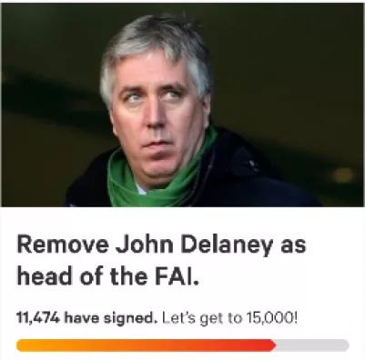 john delaney petition
