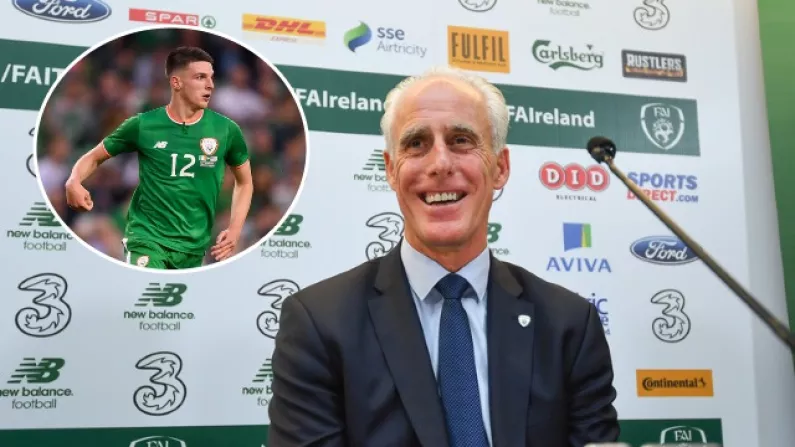 Mick McCarthy Had 'Good Conversation' With Declan Rice's Father