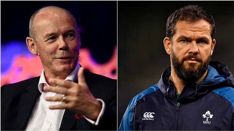 Nobody Is More Upset At Andy Farrell's Irish Promotion Than Clive Woodward