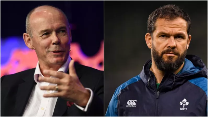 Nobody Is More Upset At Andy Farrell's Irish Promotion Than Clive Woodward