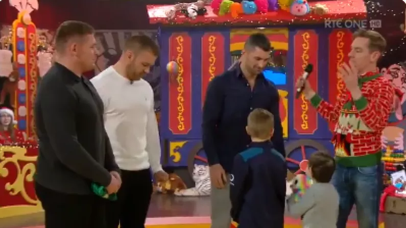 Watch: Rugby Stars' Toy Show Appearance Melts A Nation's Heart