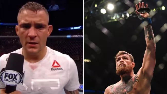 Dustin Poirier Responds After Dana White Suggests Possible Conor Mcgregor Bout Ballsie 