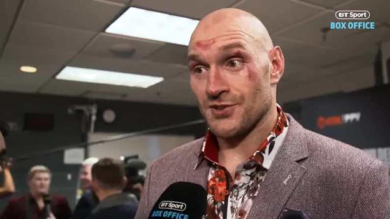 Tyson Fury Has Message For Those Suffering With Mental Health Problems