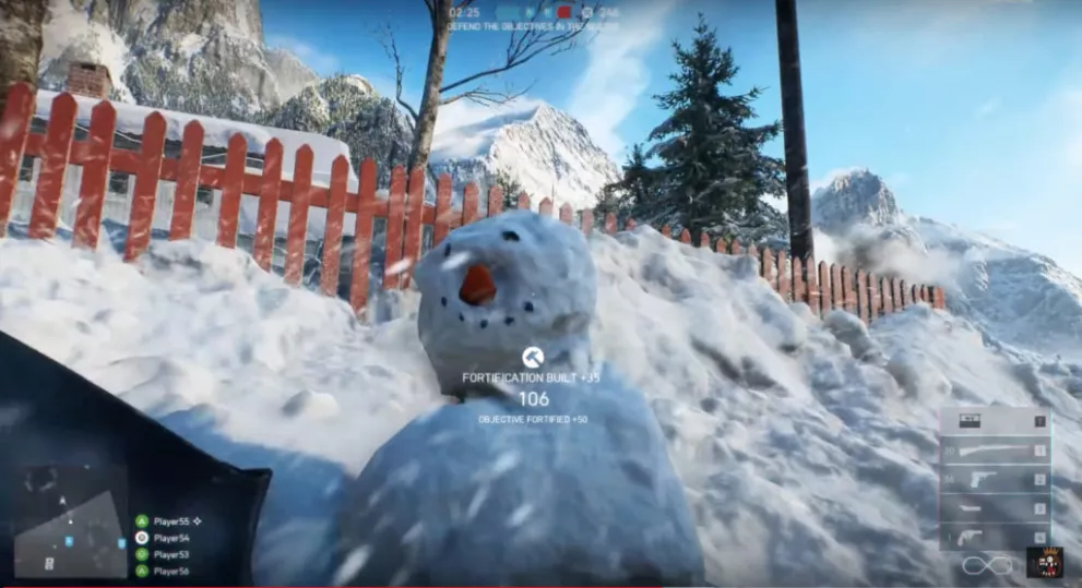 How To Build A Snowman In Battlefield V