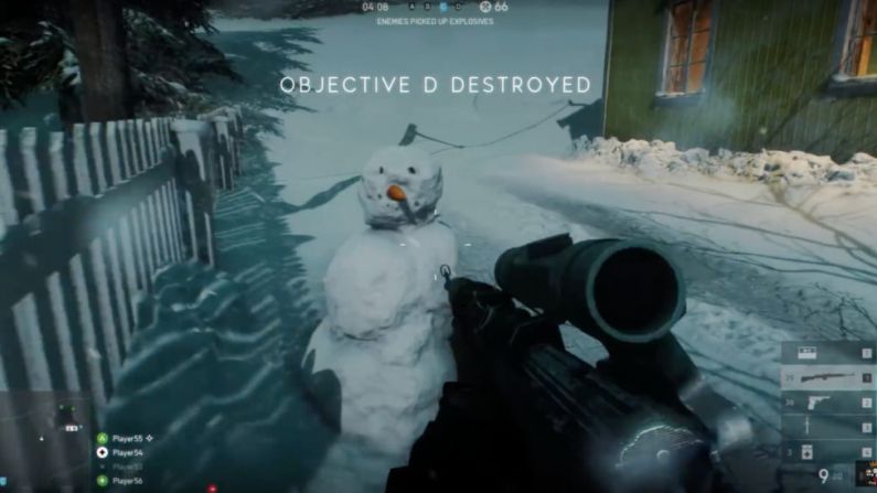Explained: How To Build A Snowman In Battlefield V