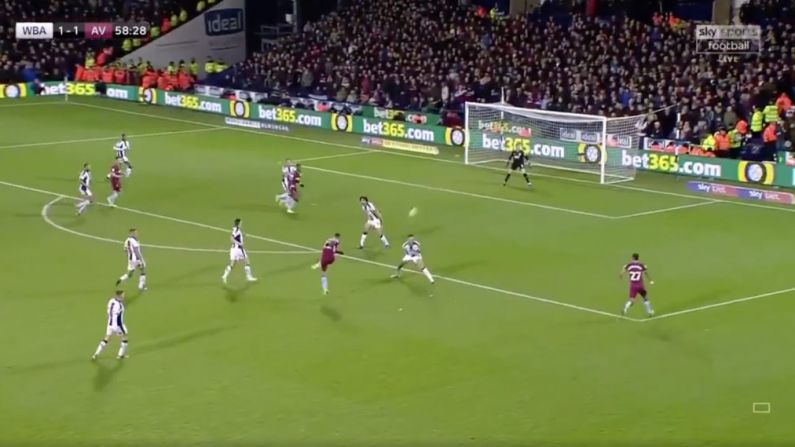 Watch: Aston Villa's Anwar El Ghazi Scores An Absolute Thunderbastard