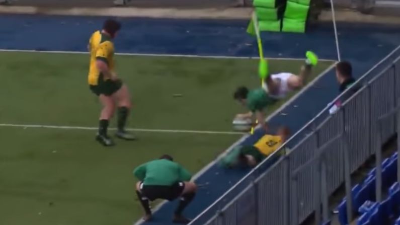 Watch: Young Irish Winger Scores Insane Finish Against Australia U18s