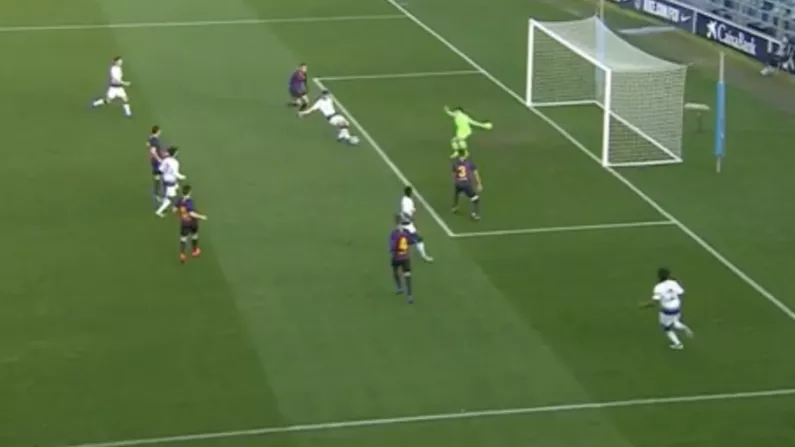 Watch: Troy Parrott Scores Against Barca In UEFA Youth League