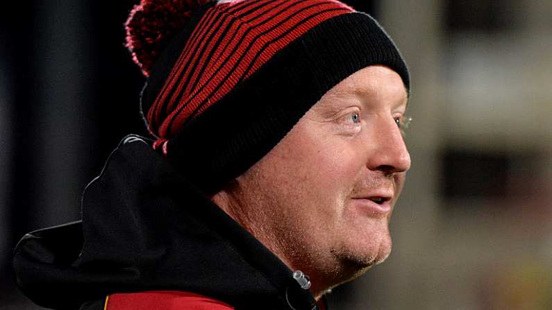 26 October 2018; Dragons Head Coach Bernard Jackman before the Guinness PRO14 Round 7 match between Ulster and Dragons at the Kingspan Stadium in Belfast. Photo by Oliver McVeigh/Sportsfile