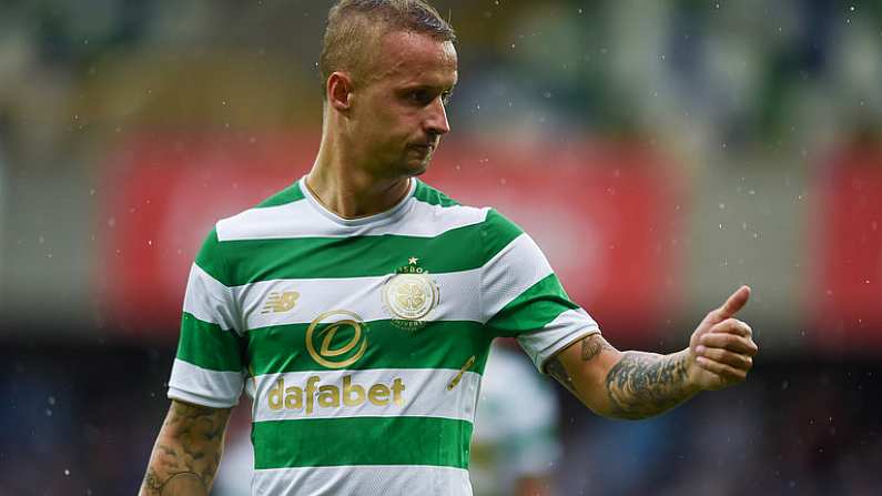 14 July 2017; Leigh Griffiths of Celtic during the UEFA Champions League Second Qualifying Round First Leg match between Linfield and Glasgow Celtic at the National Football Stadium in Windsor Park, Belfast. Photo by David Fitzgerald/Sportsfile